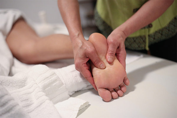 Fußreflexzonen-Massage
